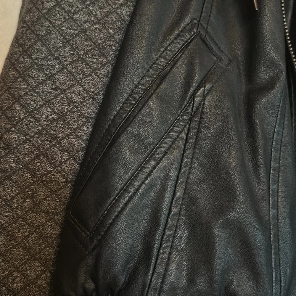 Zumiez Dravus pleather/cotton fall jacket - Picture 2 of 5
